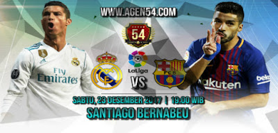 Prediksi Bola Jitu Real Madrid vs Barcelona 23 Desember 2017