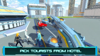 Tourist Futuristic Flying Car Apk v1.2 Mod Full Unlocked Terbaru