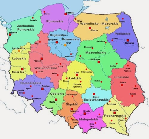Resultado de imagen de blogspot polonia mapa