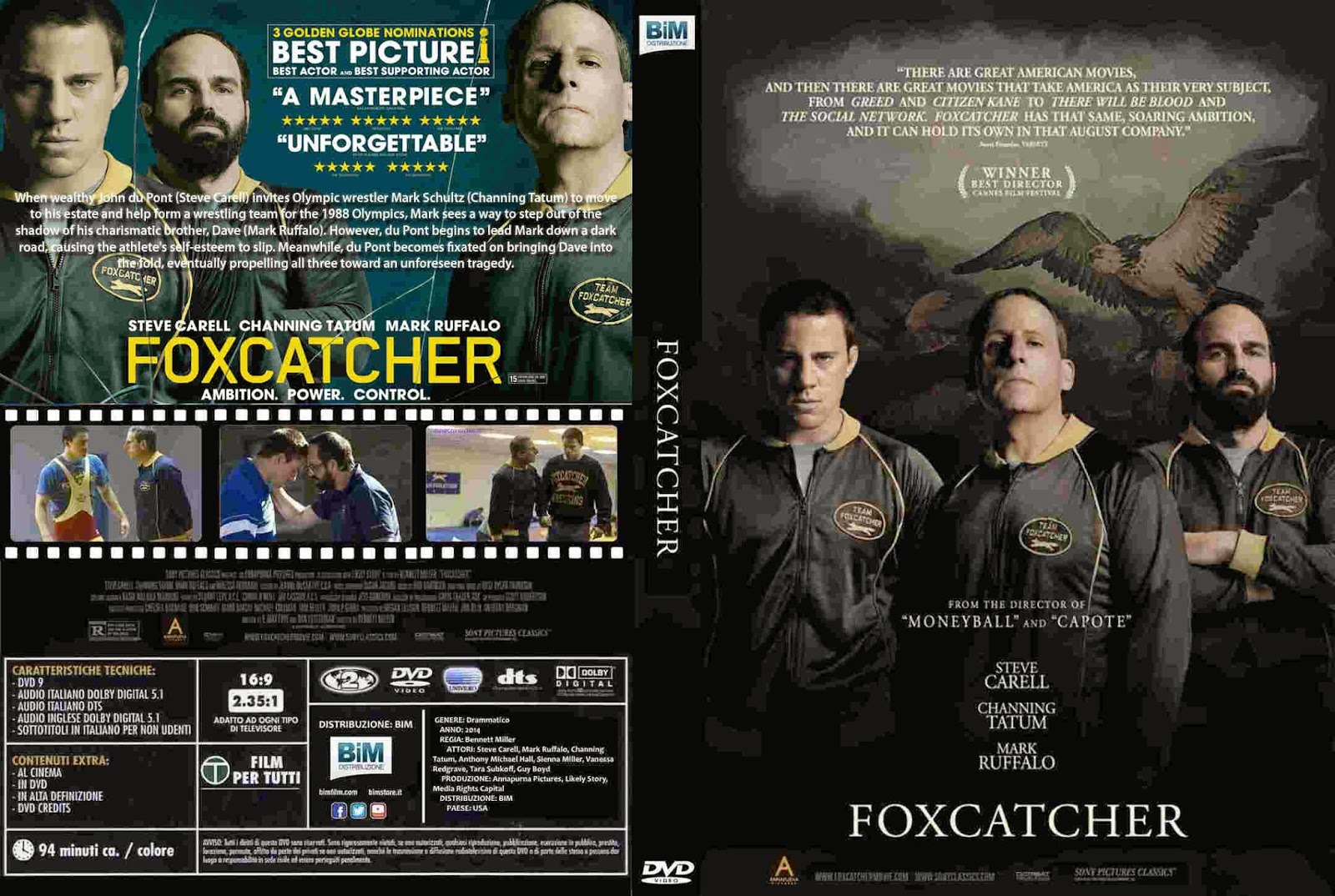 Foxcatcher (2014) - Cover Free