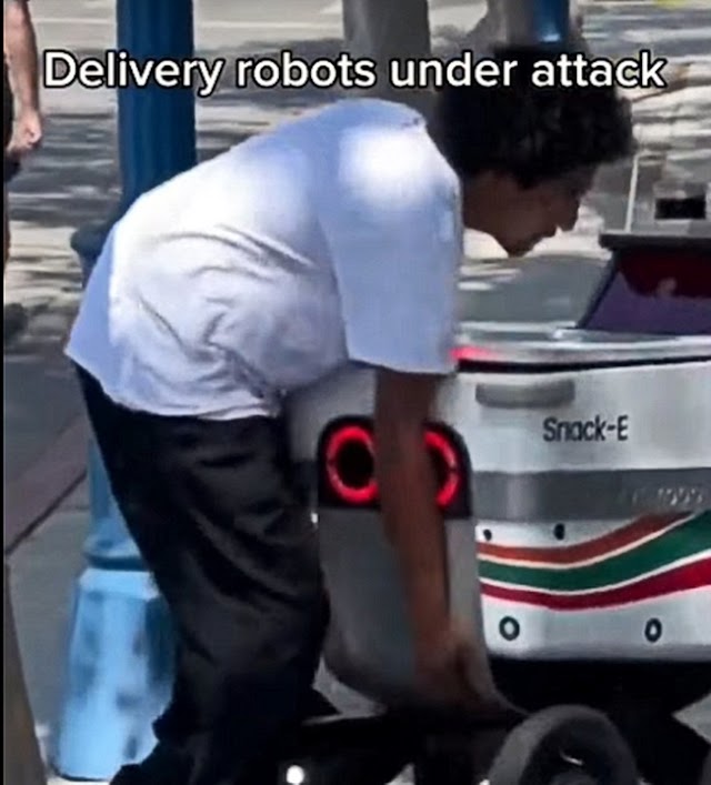 The Dark Side of Delivery: Courier Robots VS Humans