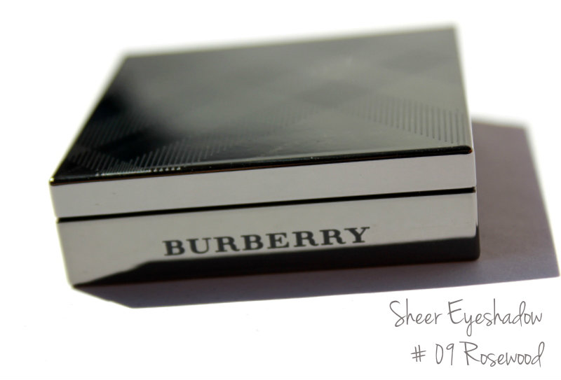 Отзыв: Burberry Шелковистые моно-тени для век в оттенке #09 “Розовое дерево” - Burberry Sheer Eyeshadow #09 Rosewood.