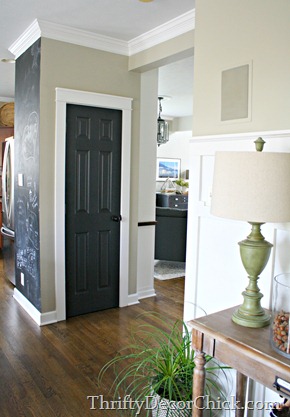 interior black doors