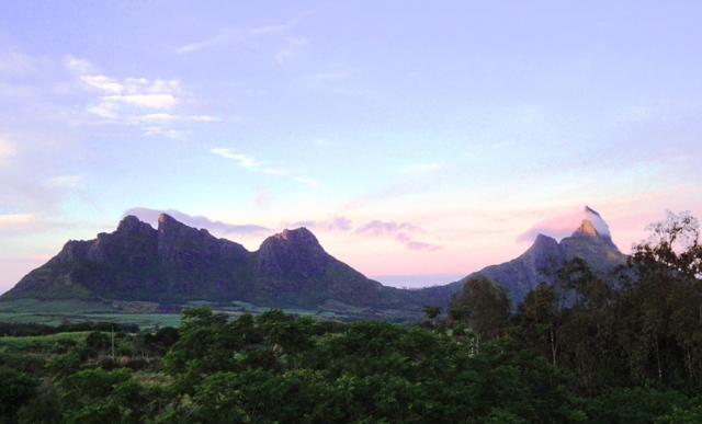 Mauritius Morning View--Is this Paradise?