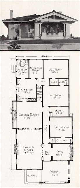 Small craftsman style house plans