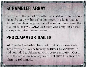 reglas Clamavus Culto Genestealer