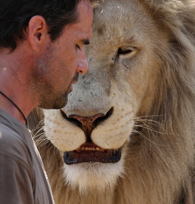 The Man Who Speaks With Lions Seen On www.coolpicturegallery.us