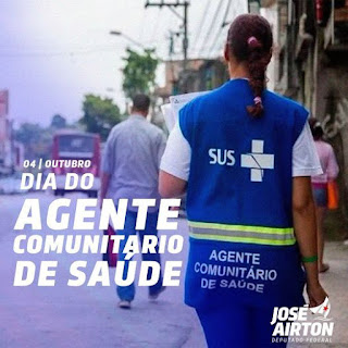 JOSÉ AIRTON - PARABÉNS À TODOS AGENTES COMUNITÁRIOS DE SAÚDE