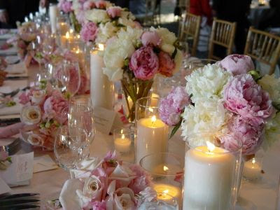 vintage table decorations for weddings