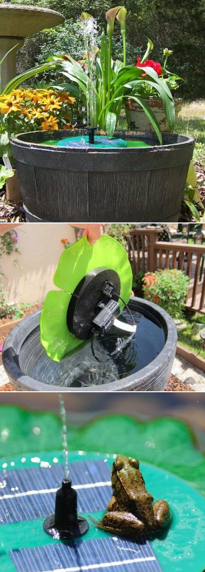 Smart Solar Aquatic Range Floating With Fountain