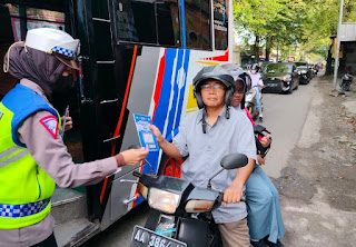 Perhatian! Kini Tilang Manual Kembali Diberlakukan Sat Lantas Polres Kebumen