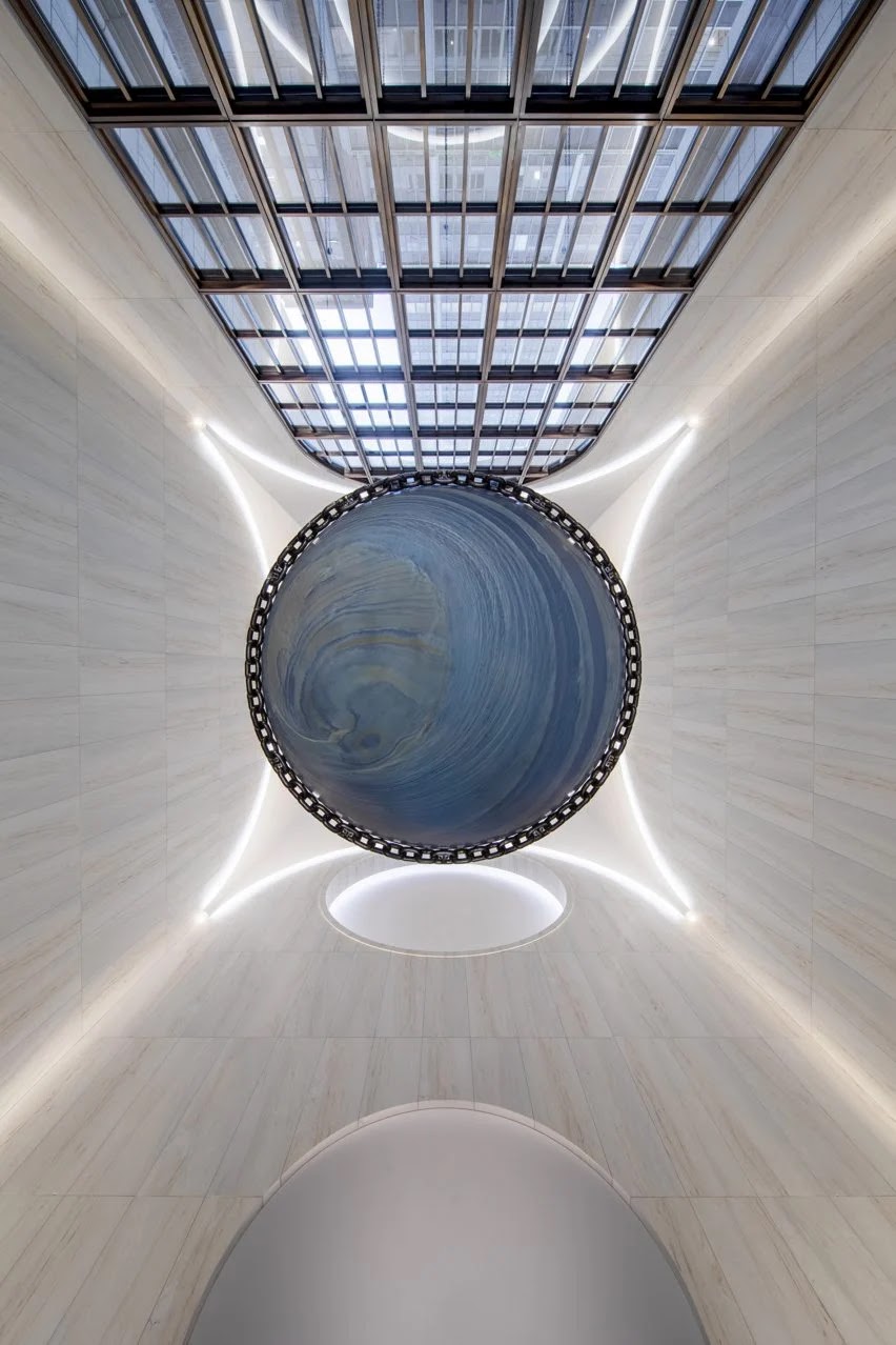 Gensler presenta un vestíbulo rediseñado en el edificio AT&T de Philip Johnson