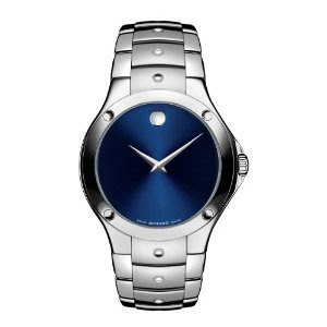Movado 605790 S.E. Blue Dial Stainless Steel Men's Watch