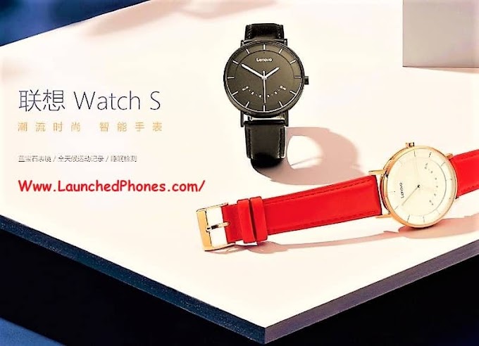 Lenovo Watch S Mechanical smartwatch launched 
