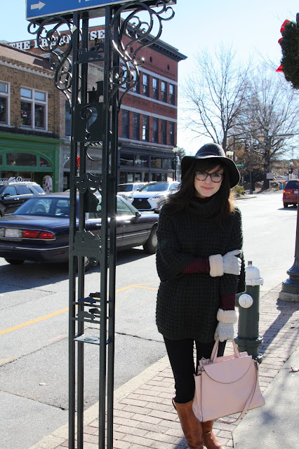 turtleneck, layering, winter, 2016, turtleneck thursday, stripes, hat, 