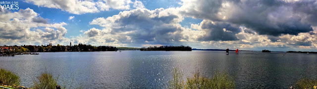 panoramica del lago de Plon