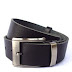 Babycow Leather Black Belt