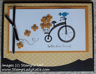Card made with Stampin'UP!'s 2012-2013 Ronald McDonald House set: Moving Forward