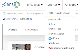 ofertas de ysense