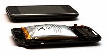 Lithium polymer (Li-Poly) battery of iphone