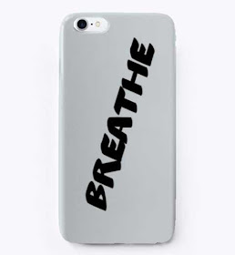Breathe iPhone Case Steel Color