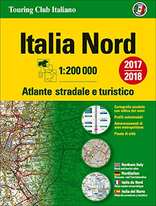 Italy North Atlas - Atlante Stradale Nord (2018)