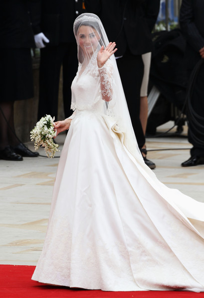 And Kate's bridal flowers contain a touching tribute to her husband tobe