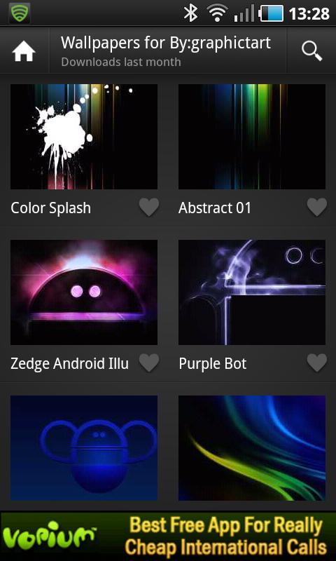 application phone Zedge  Ringtones Wallpapers  For 