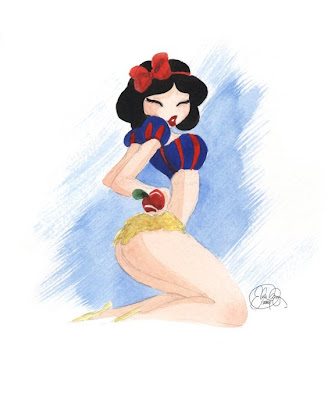 pin up disney princess