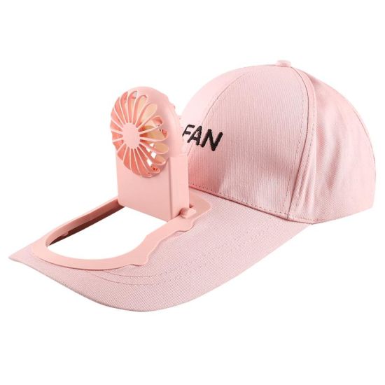 Portable Rechargeable Fan Cap