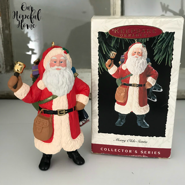 Merry Olde Santa Hallmark 1993 ornament