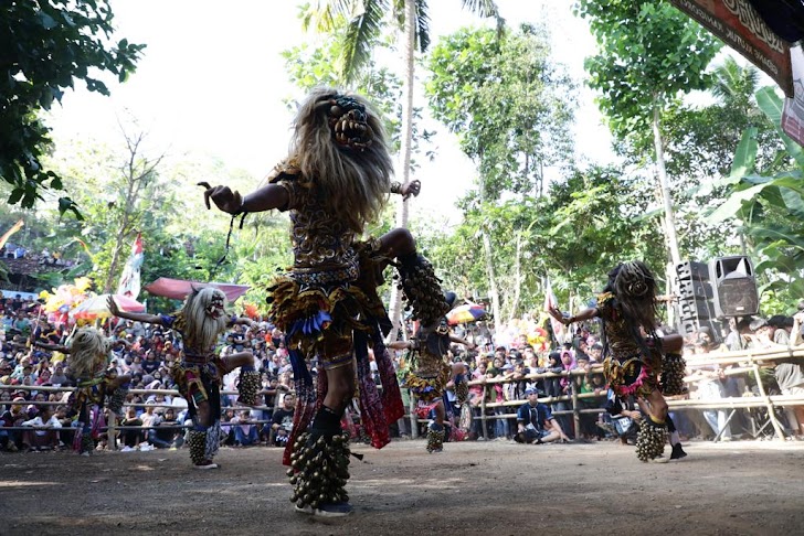 Gerakan Relawan Milenial Ganjar Demi Lestarikan Kesenian Tradisional Jawa, Gelar Jathilan di Gunungkidul