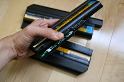 Repair laptop battery