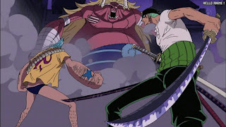 ワンピースアニメ スリラーバーク編 368話 ルフィのゾンビ オーズ Oars | ONE PIECE Episode 368 Thriller Bark