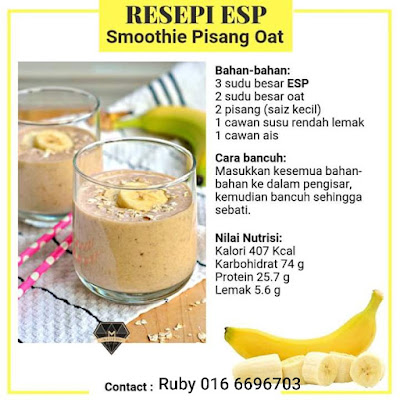 Resepi Smoothie ESP Shaklee Untuk Diet ~ Rubiah Kadir