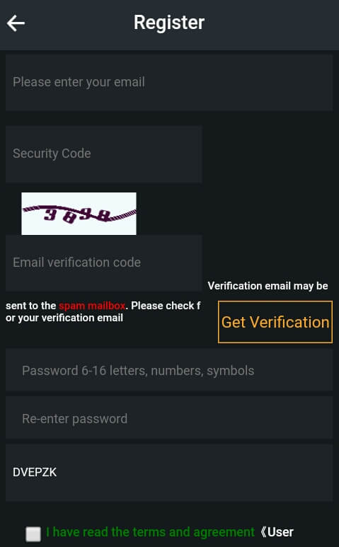 lengkapi Formulir pendaftaran dengan benar > Invitation code isi: "DVEPZK" > Centang "I have read..." > dan pilih "Next".