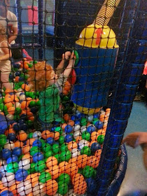 Moshi Monsters at Sea Life, Trafford Park, Manchester. Playing in soft play