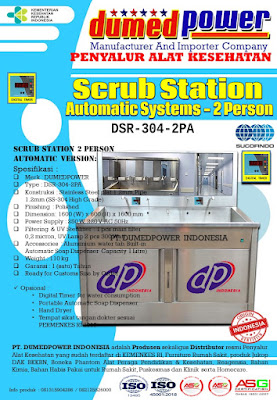 Jual-Beli Scrub Station 2 Person DSR-304-2PA