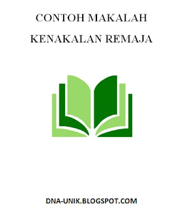 Contoh Makalah Kenakalan Remaja