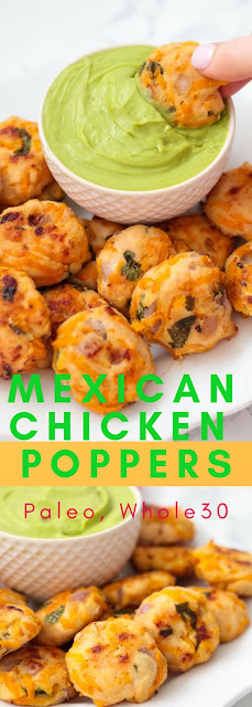 MEXICAN CHICKEN POPPERS