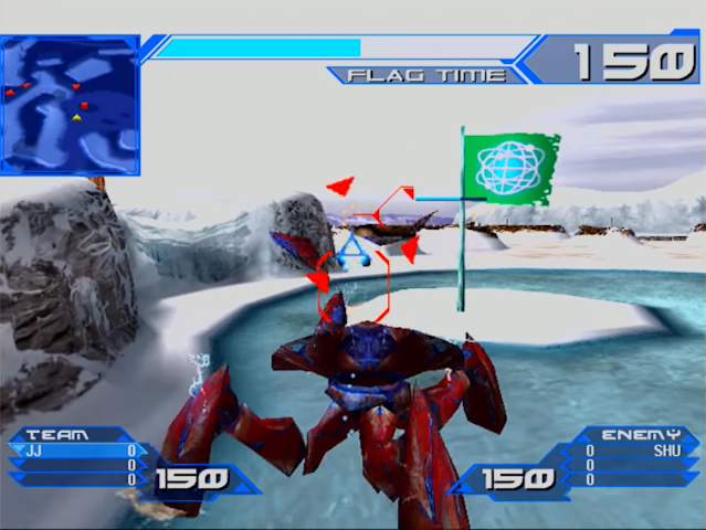 Alien Front Online Sega Dreamcast gameplay screenshot