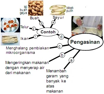 Kaedah Pengawetan - Pengasinan  PANITIA SAINS SK LUBUK KAWAH