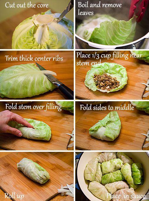  or any other legumes or grains you enjoy Here's how you stuff Cabbage Rolls! 