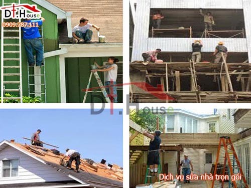 Dịch vụ xây sửa nhà trọn gói giá rẻ uy tín thành phố Hồ Chí Minh