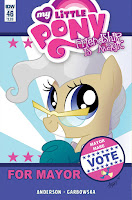 MLP IDW Friendship is Magic #46 Comic Main Cover by Agnes Garbowska