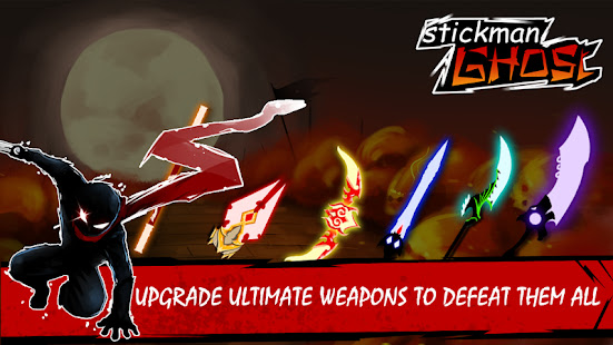 Stickman Ghost: Ninja Warrior: Action Game Offline