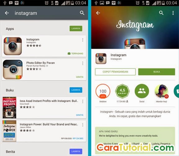 Cara Membuat Akun Instagram | Daftar IG Baru di HP Android ...