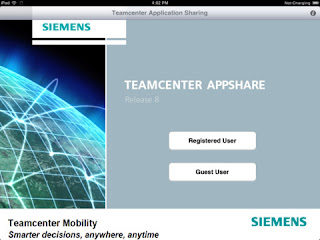 Condividi il desktop del tuo computer con i colleghi in mobilità con Teamcenter AppShare per iPad