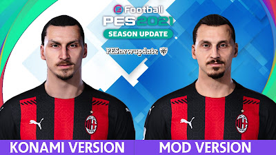 PES 2021 Faces Zlatan Ibrahimovic