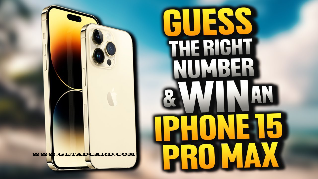 Your Chance to Win Big: iPhone 15 Pro Max Giveaway - Giveaway